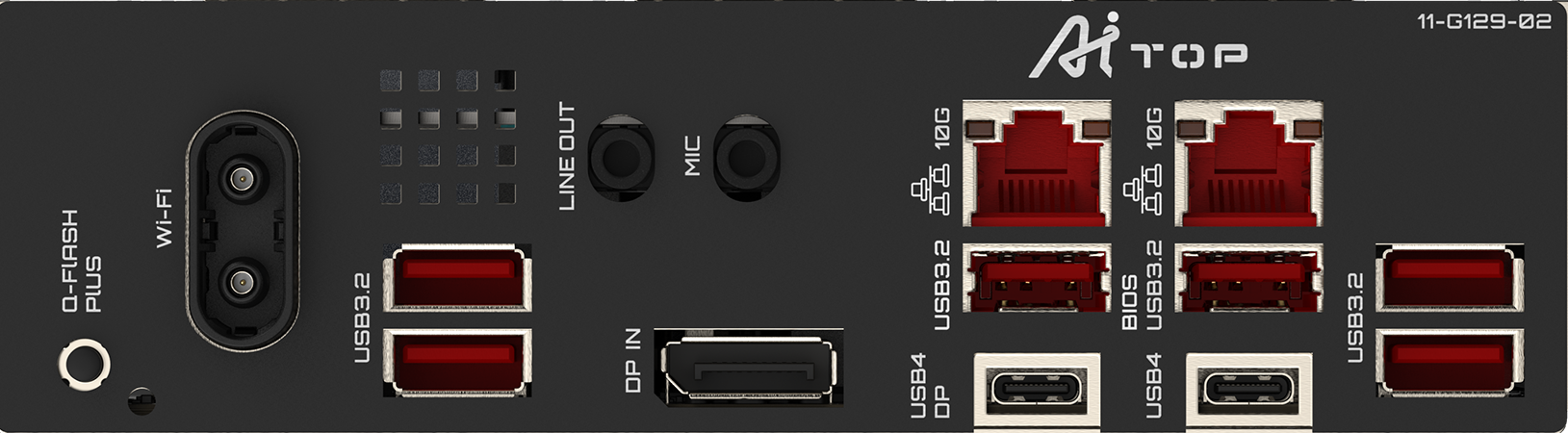 AMD 雙10G 主機板 I/O